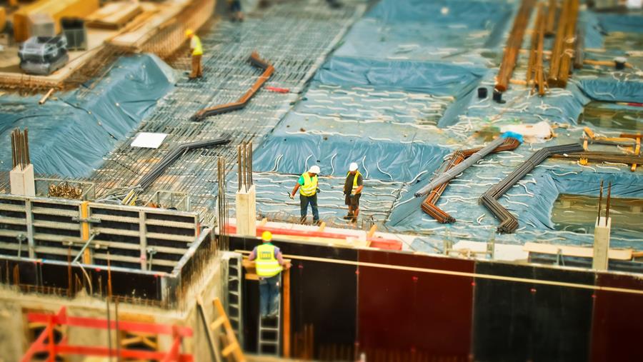Aantal arbeidsongevallen in de bouw daalt