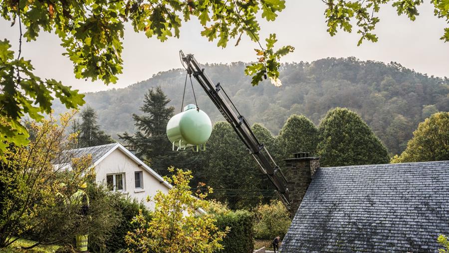 Slim verwarmen met duurzame vloeibare gassen