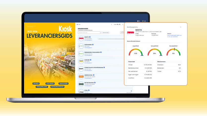 Kiosk Leveranciersgids