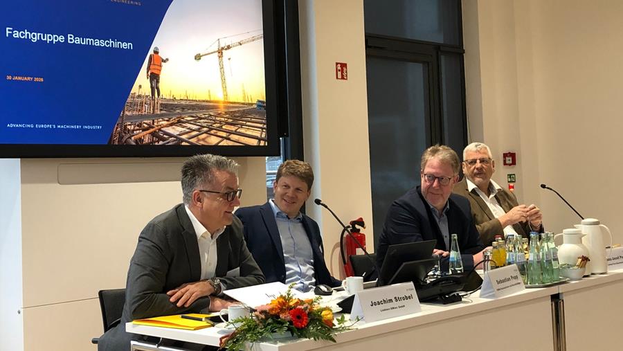 Fabrikanten van bouwmaterieel verwachten matig herstel