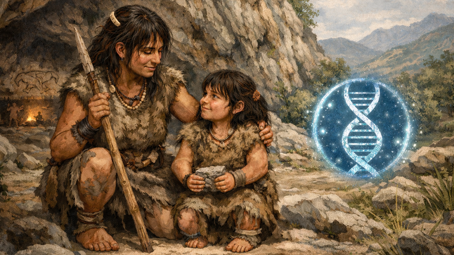 Een zeldzame ziekte uit het stenen tijdperk