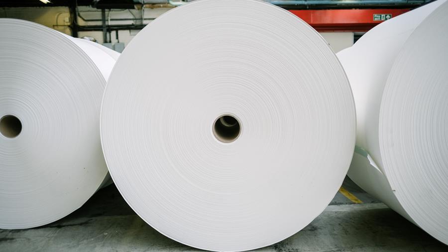 Europese papier- en kartonproductie daalt met 1,5 procent