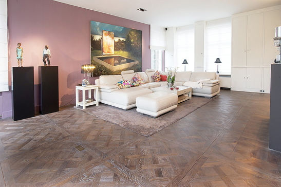 Rénovation de parquet: le support