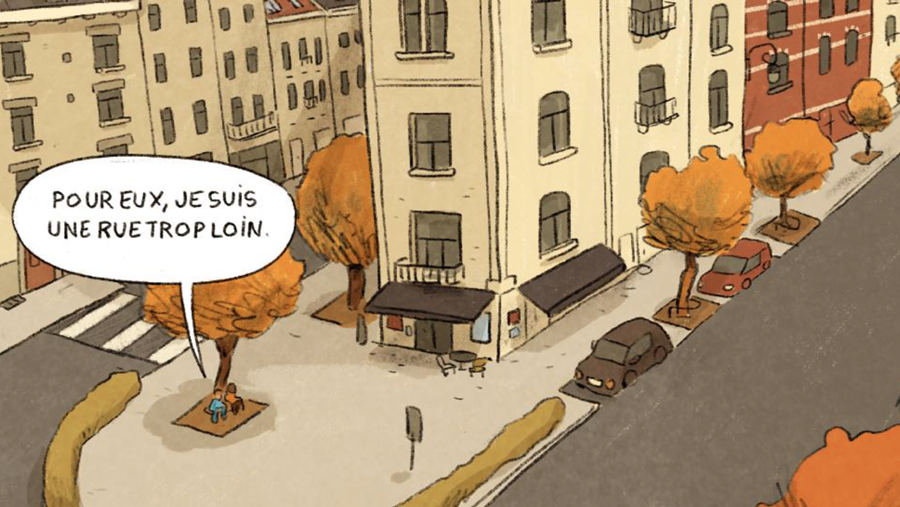 "Une rue trop loin" : la BD qui dénonce les ruptures de soins imposées par certains CPAS bruxellois