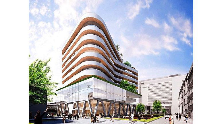 Besix va construire le nouveau siège du Persgroep sur la Kievitplein d’Anvers