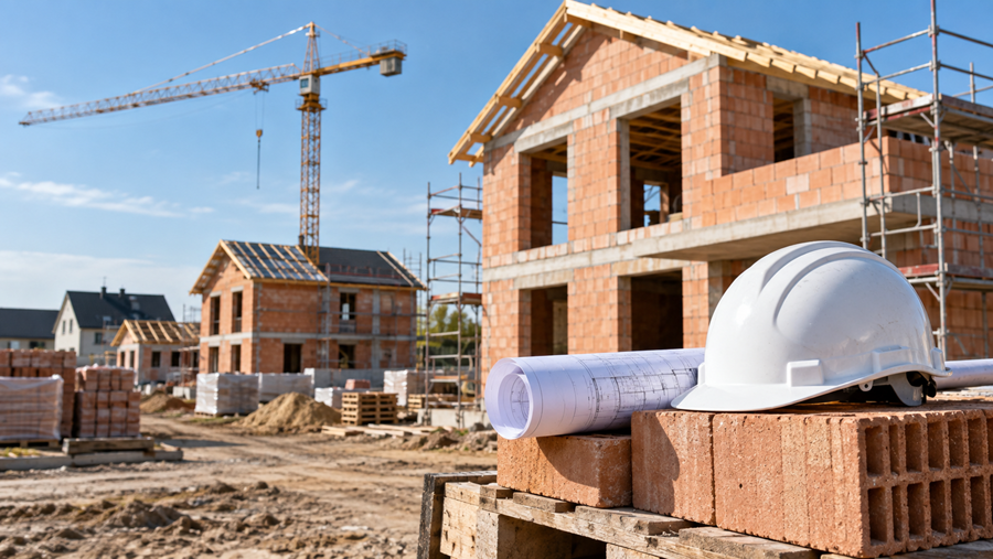 Bouwvergunningen voorbij dieptepunt? Bouwunie wil btw nieuwbouw naar 12%