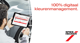 100% digitaal kleurenmanagement