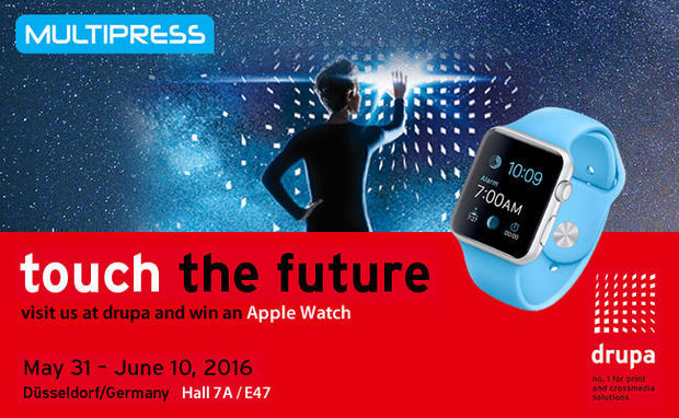 Gratuitement à DRUPA 2016 à Düsseldorf (DE) avec MultiPress !