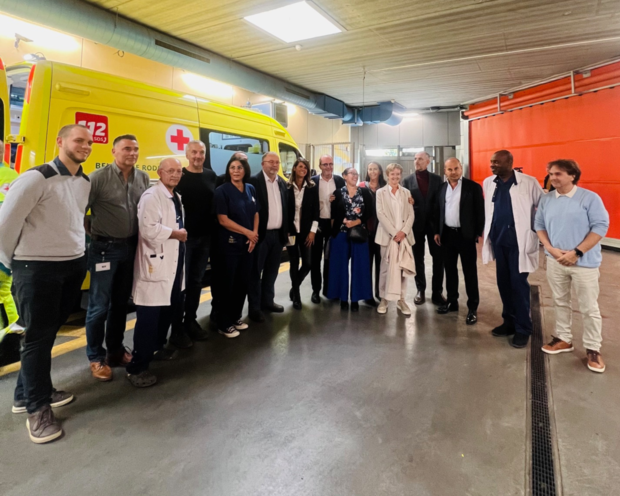 Deux hôpitaux anderlechtois inaugurent leur équipe d'intervention paramédicale
